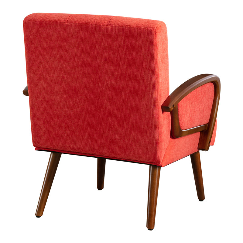 Oliver Iride 32.48" W Upholstered Armchair With Pillow and